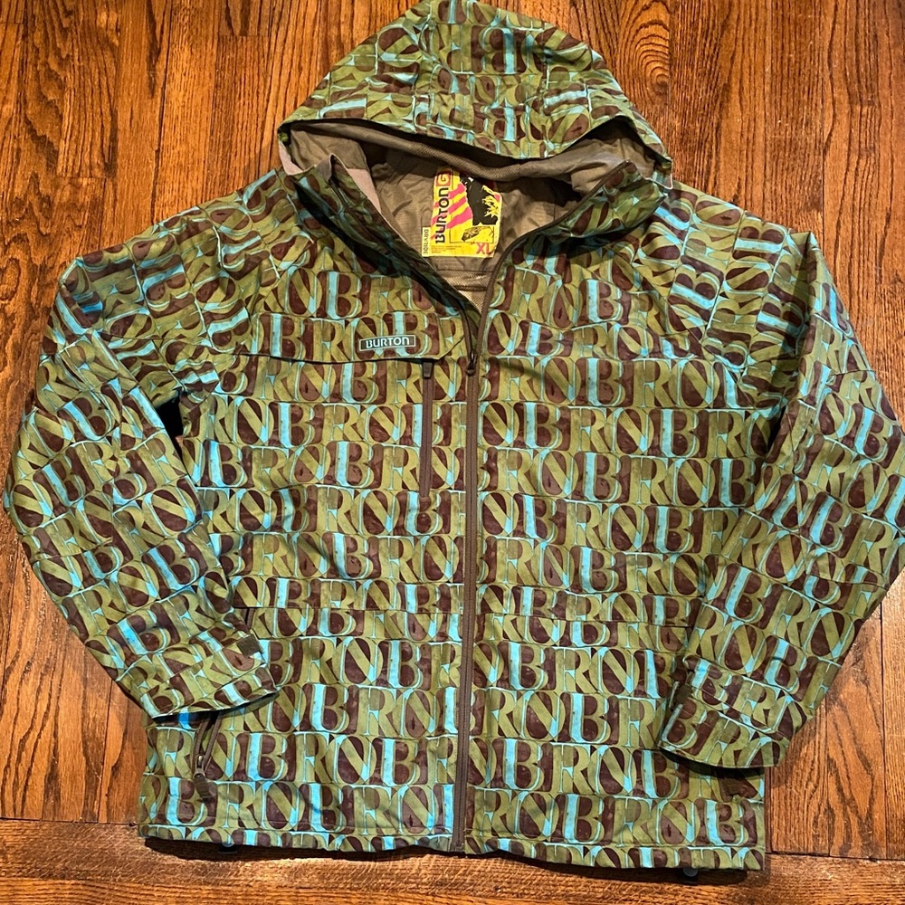 Burton Multicolor Men’s XL Logo Ski and Snowboard Jacket